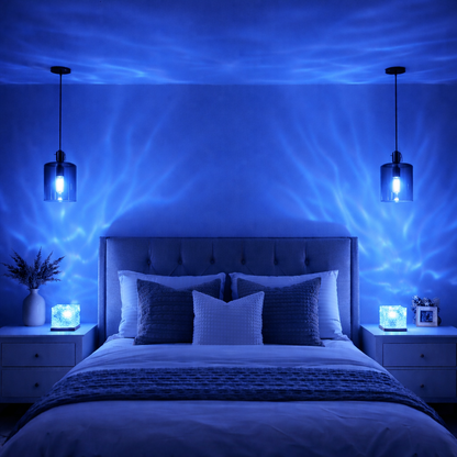 Auravo™ Aurora LED Projector Lamp – 16-Color Northern Lights