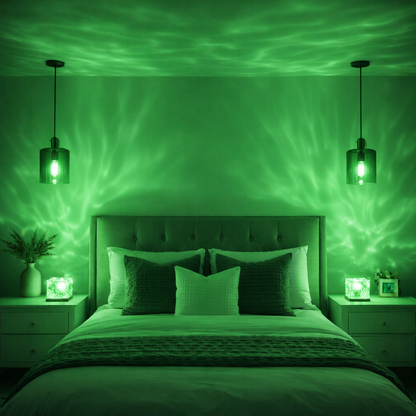 Auravo™ Aurora LED Projector Lamp – 16-Color Northern Lights