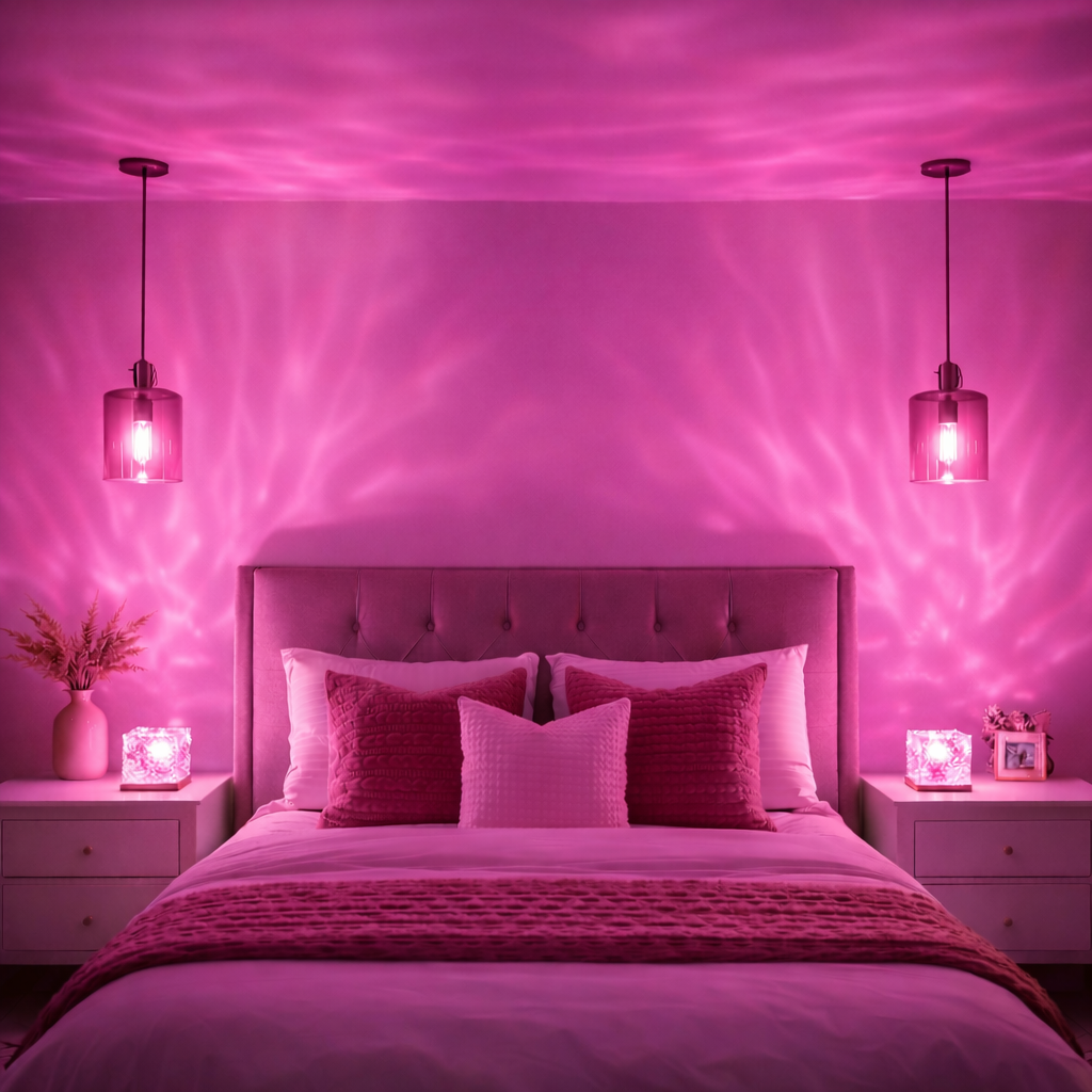 Auravo™ Aurora LED Projector Lamp – 16-Color Northern Lights